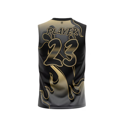 Gold Flames