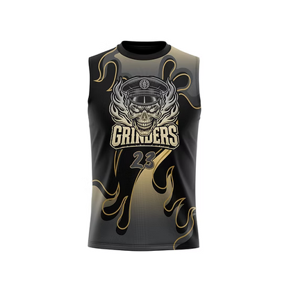 Gold Flames